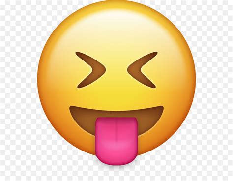 Emoji Smiley Emoticon Tongue Wink Emoji Png Download 614681 Free