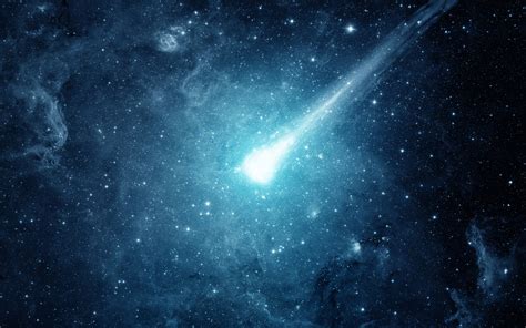 Meteor Blue Light Hd Digital Universe 4k Wallpapers Images