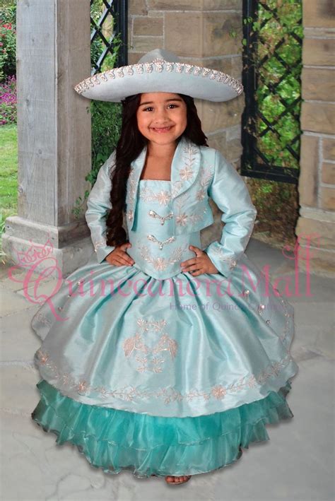 Pin By Girl Quinceanera On Mexican Little Girl Dresses