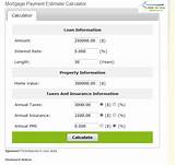 Calculate Monthly Mortgage Payment With Taxes And Insurance