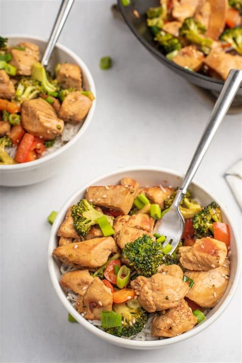 Teriyaki Chicken Bowl Recipe meal prep