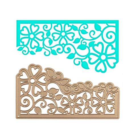 Maybe you would like to learn more about one of these? Lace Flower Border Metal Die Cuts Cutting Dies For DIY Scrapbooking Embossing Paper Cards Making ...
