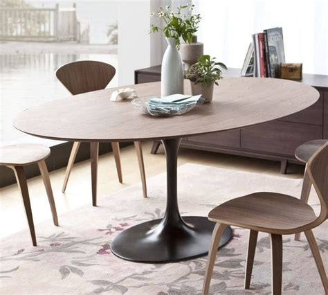 54 Gorgeous Oval Dining Tables For Your Modern Kitchen