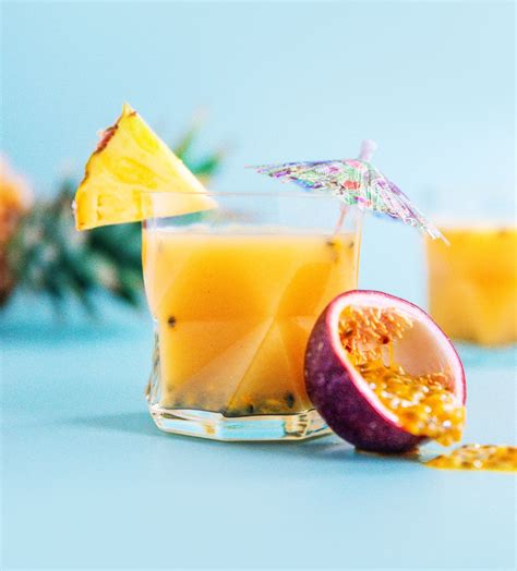 5 Minute Hawaiian Pog Juice Passion Orange Guava Juice