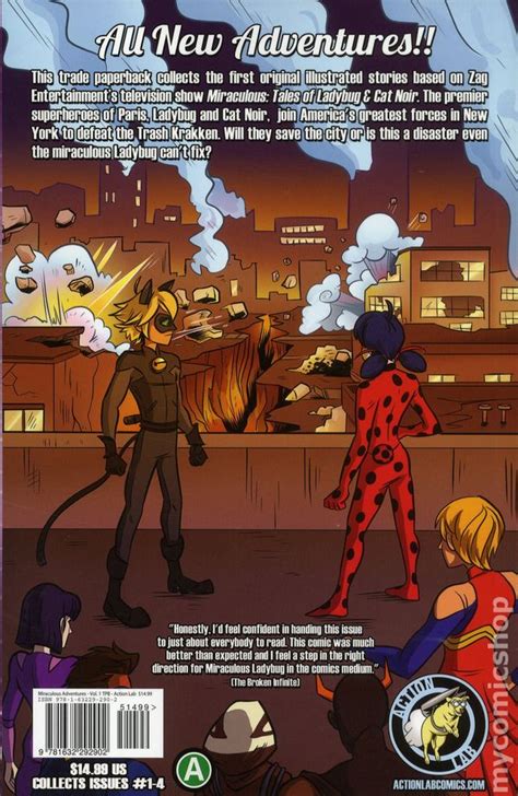 Miraculous Adventures Of Ladybug And Cat Noir Tpb Action Lab Comic Books