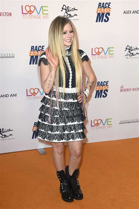 Avril Lavigne Attends The 26th Annual Race To Erase Ms Gala In Beverly Hills 05102019