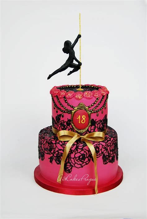 Pole Dance Cake Decorated Cake By Art Cakes Prague Cakesdecor