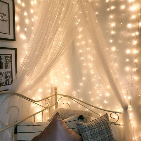Pin By Justina Svirkaite ♡ On Home Study Fairy Light Curtain