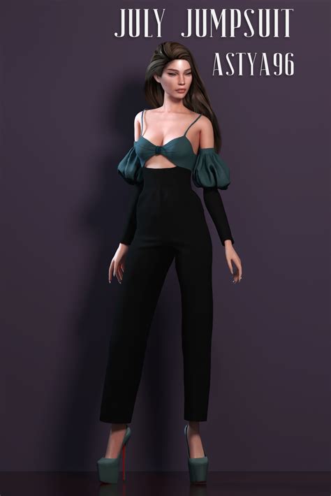 July Jumpsuit 01 At Astya96 Sims 4 Updates