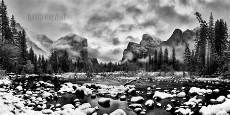 Yosemite National Park Winter Wonderland David Balyeat Photography