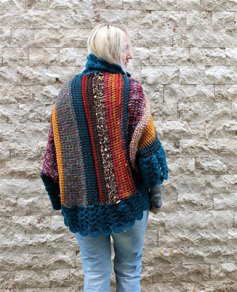 You can purchase your pattern here so you can make a beautiful cardigan yourself. Bohemian Cardigan / Hand Knit Cardigan / Womens Knit ...