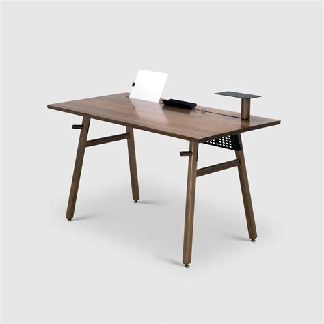 Modern Desk Walnut Artifox