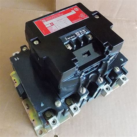 Square D 8903 Sq03 Lighting Contactor 4 Pole 100 Amp 120v Coil Used