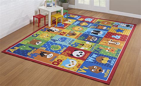 Smithsonian Rug Abc Alphabet Learning Carpets Bedding Play Mat