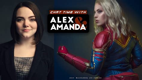 Chat Time With Alex Amanda Ep 2 SPOILER REVIEW Of Captain Marvel