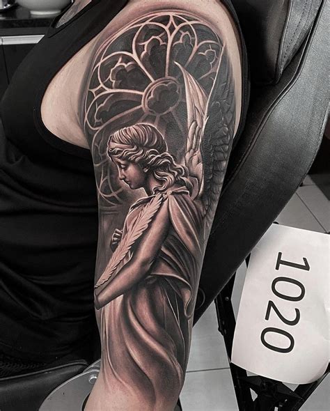 Art — Amazing Angel Tattoo By Samuraistandoff