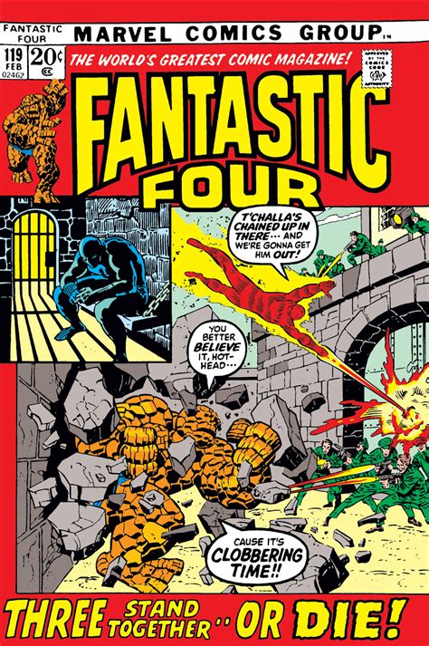 Read Online Fantastic Four 1961 Comic Issue 119