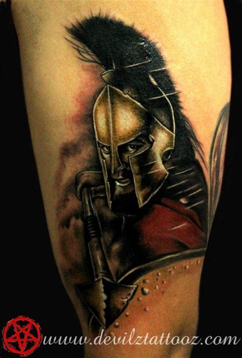 300 Leonidas Tattoo By Lokesh TattooNOW