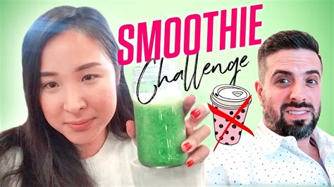 5 Days Of No Coffee Smoothie Challenge Youtube