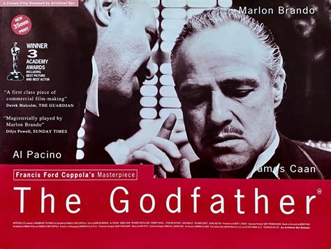 Original The Godfather Movie Poster Marlon Brando Al Pacino Mafia