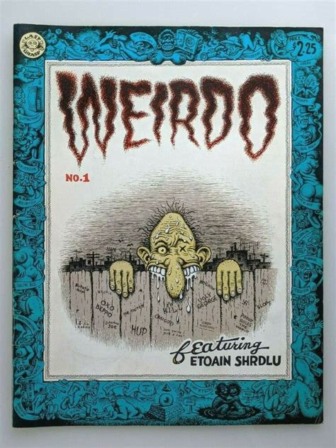 Weirdo Comic Issue 1 Robert R Crumb Zap Comix Underground Vintage March 1981 Robert Crumb
