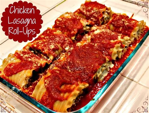 This dish may be prepared ahead of. The Everyday Momma: Chicken Lasagna Roll-Ups {recipe}