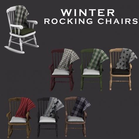 Leo Sims Rocking Chair For The Sims 4 Spring4sims Sims 4 Sims