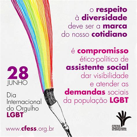 Dia Internacional Do Orgulho Lgbt Cress 12ª Região