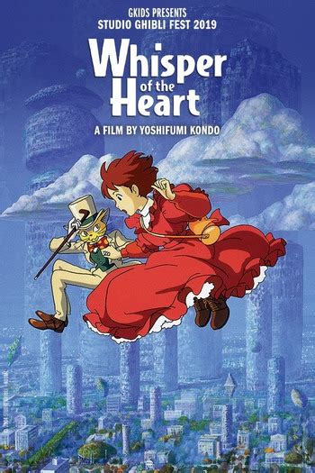 Whisper of the heart is unique with respect to its ghibli film counterparts in that it seems almost mundane. Whisper of the Heart | Anime-Planet
