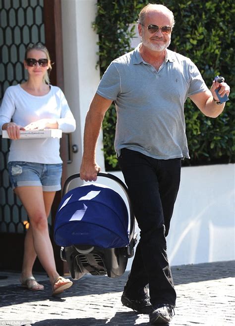 Kelsey Grammer Carries Daughter Faith On Day Out With Wife Kayte And