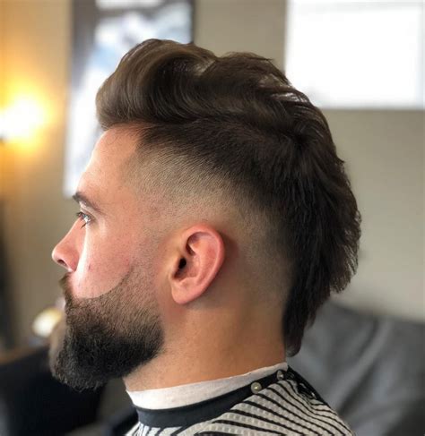 Different Fade Haircuts Men Should Try In Mohawk Hairstyles Men Short Hair With Beard