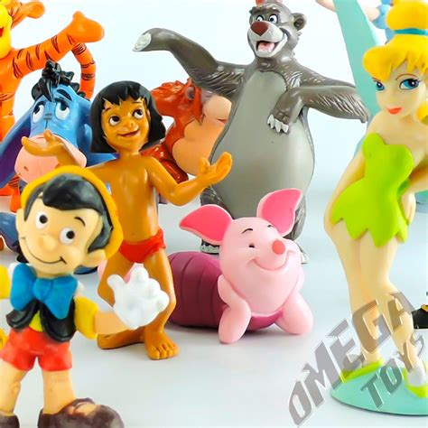 Bonecos Miniatura Da Coleção Clássicos Personagens Disney