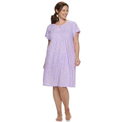 Plus Size Croft And Barrow® Pintuck Nightgown