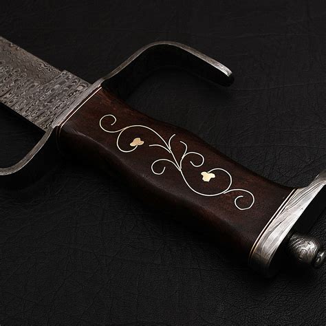 Damascus Pirate Sword Black Forge Knives Touch Of Modern
