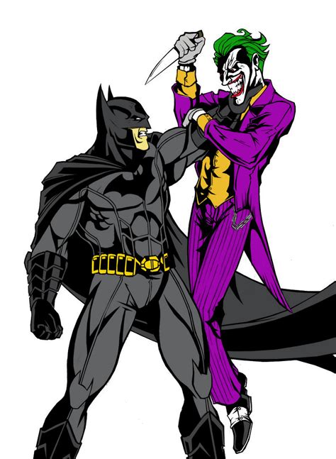 Batman Vs Joker By Ailthron65 On Deviantart