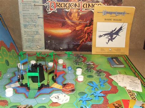 Dragonlance Board Game Tsr Dungeons And Dragons Game Boxed And Comp