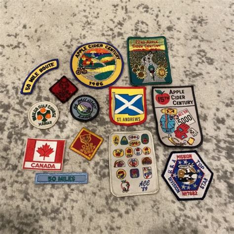 Lot Of Vintage Boy Cub Scout Patches 80s And 90s Bear Acc Wolf Bundle