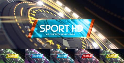 Hockey logo opener is an after effects cs5 or higher. 6 in1 Multi-Sport Intro Pack by Pulsarus | VideoHive