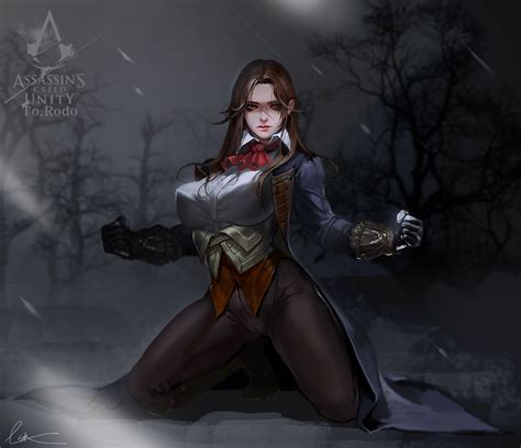 Assassin S Creed Unity Female Arno Dorian By Lsr Assassins Creed