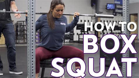 How To Box Squat Efficiency Tips Youtube
