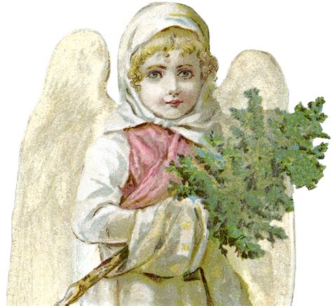 Transport Yourself To Another Time With Victorian Angel Cliparts