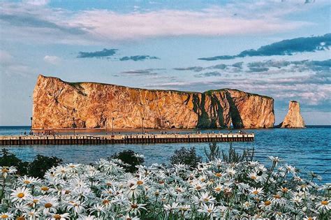 Percé Rock In Quebec Is One Of The Worlds Largest Natural Arches And