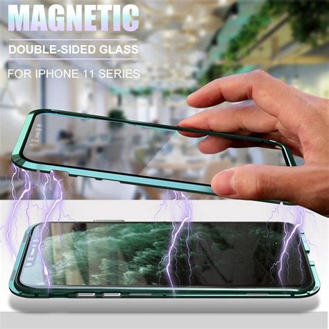 Metal Magnetic Case For VIVO S6 Z6 IQOO3 X50Pro X50 Y50 Y30 Double