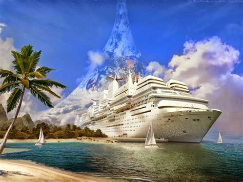 Cruise Ship Wallpaper Background Wallpapersafari