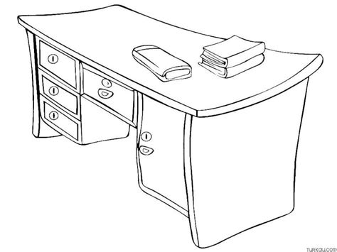 Coloring Pages Desk