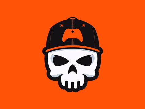 Skull Gaming Logo On Behance