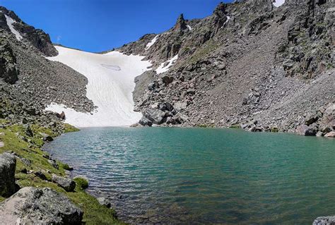 Andrews Glacier And Tarn In Rocky Mountain National Park