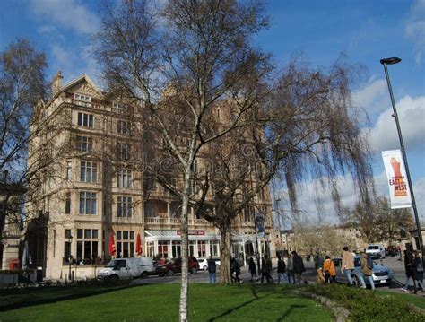 View Towards The Empire Hotel Bath Somerset England A Unesco World