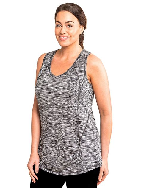 27 Rbx Active Womens Plus Size Activewear Deep V Neck Tank Top Clothing Fashion