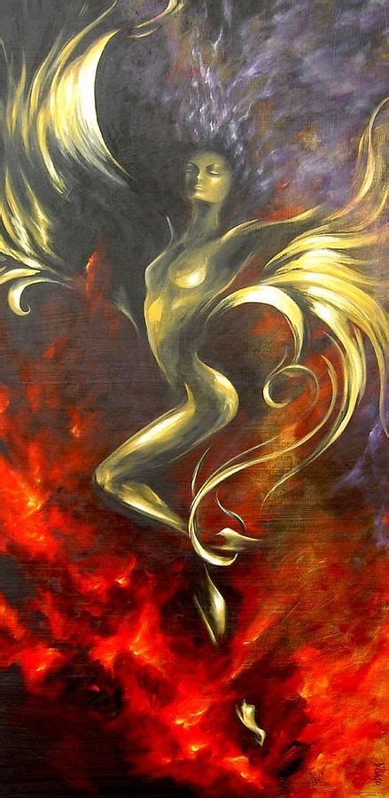 Phoenix By Dina Dargo In 2019 Phoenix Painting Phoenix Art Art